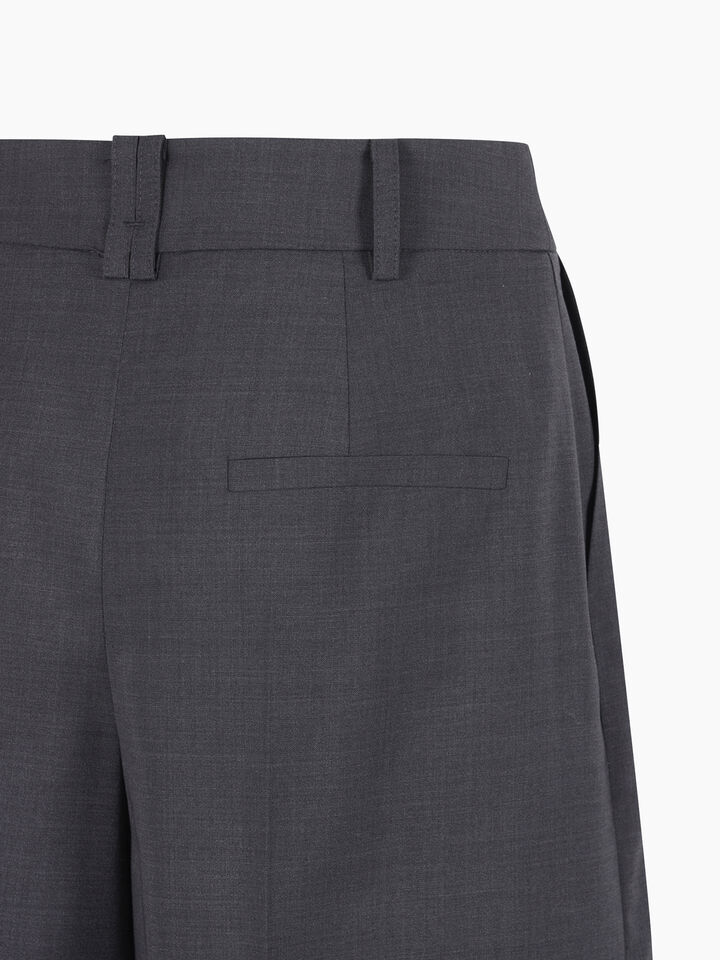 BERMUDA - sisley k shorts - Dark Gray | Sisley K image number 4